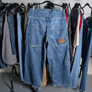 CRAZY JNCO ultra baggy twin cannon 101 jeans